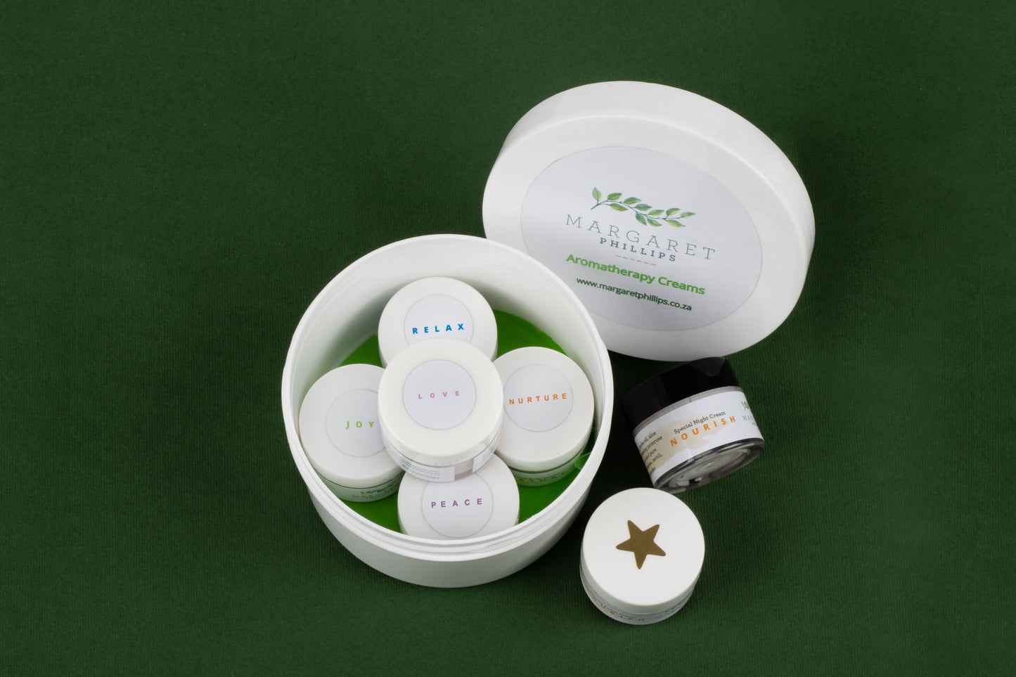 A Jar of Aromatherapy Creams