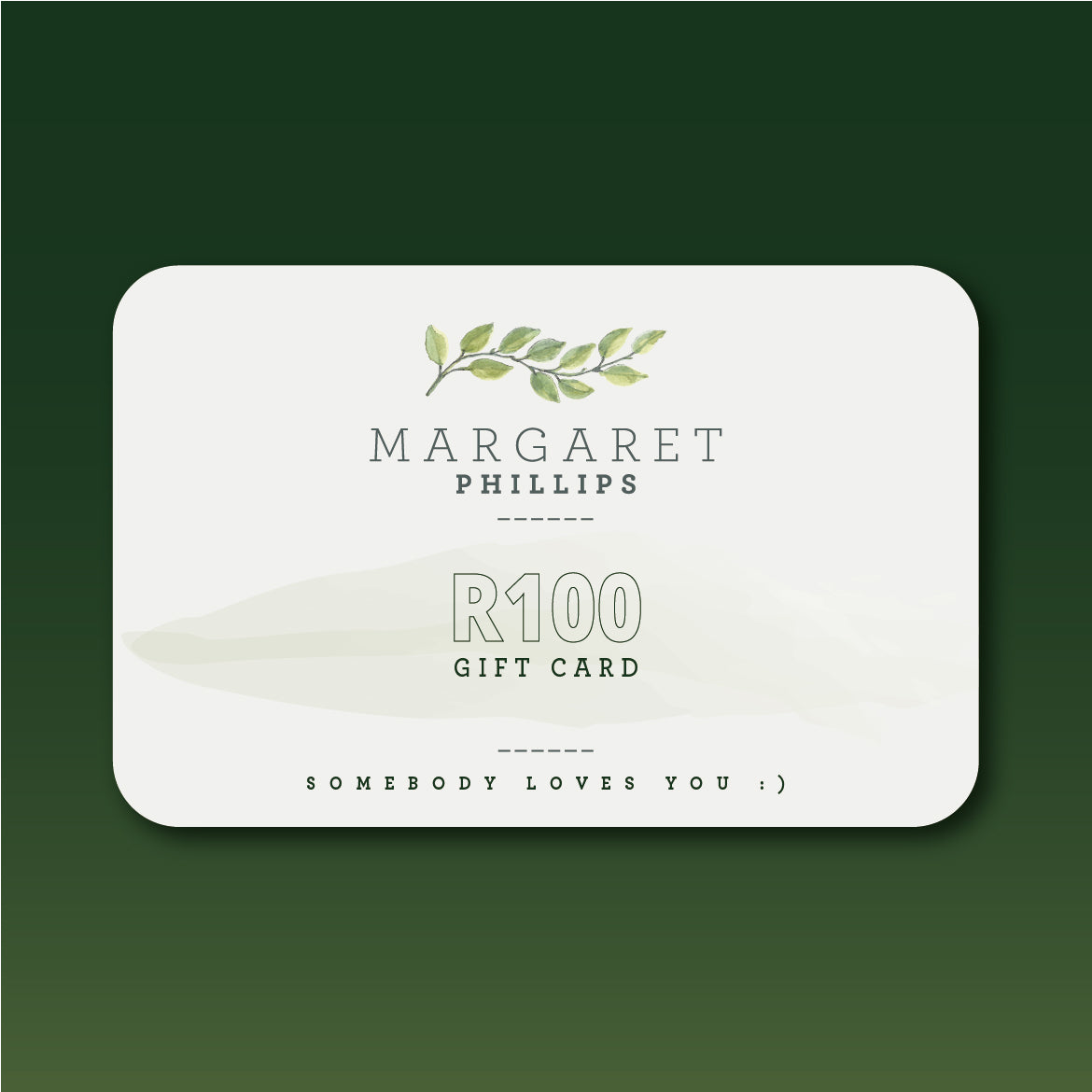 Margaret Phillips Gift Card