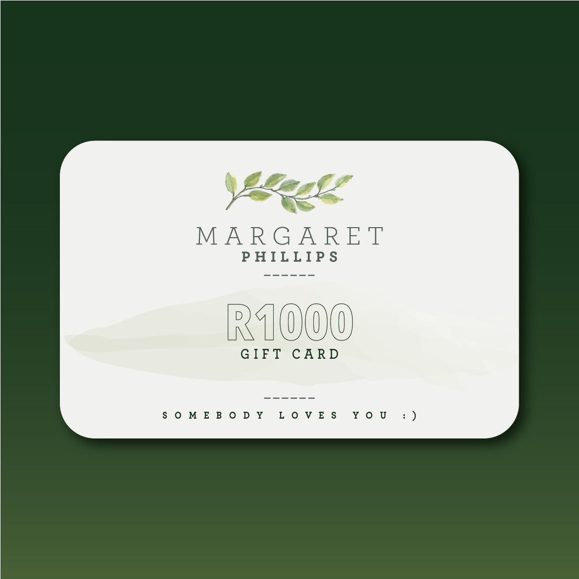 Margaret Phillips Gift Card