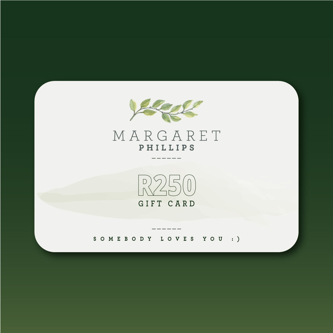 Margaret Phillips Gift Card