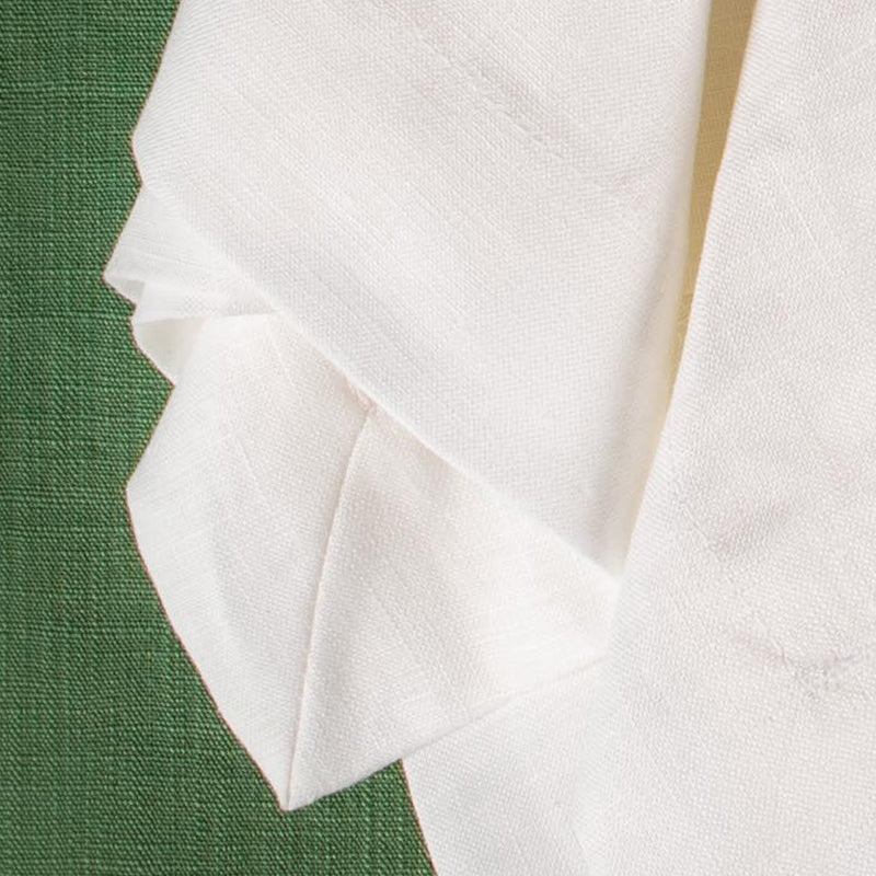 Classic White Linen Napkins